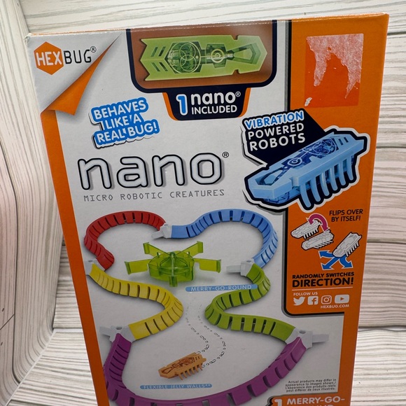 HexBug Nano Carnival Micro Robotic Merry Go Round Const. Kit NEW-1 bug included - Picture 7 of 9